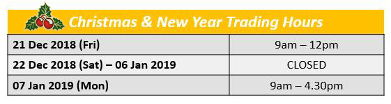 Trading Hours